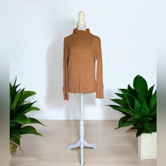 Time and Tru Sweaters - Longsleeve Turtleneck Sweater Size 2XL